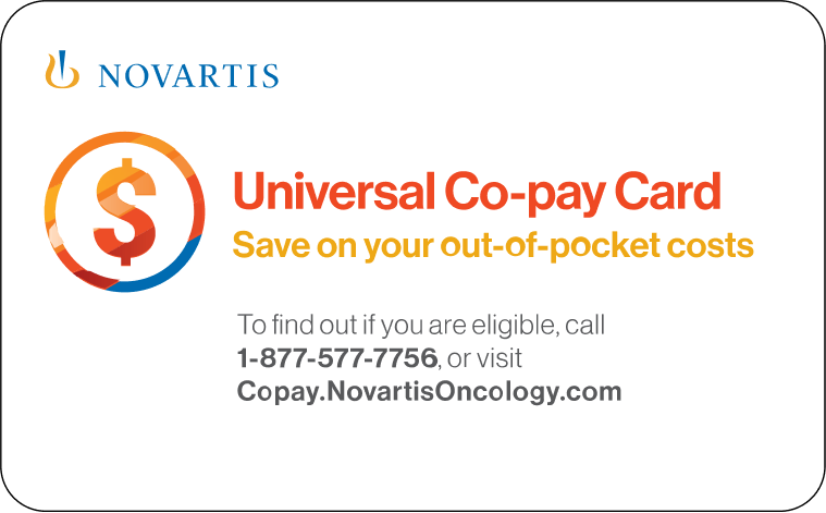 Novartis Universal Co-pay Card