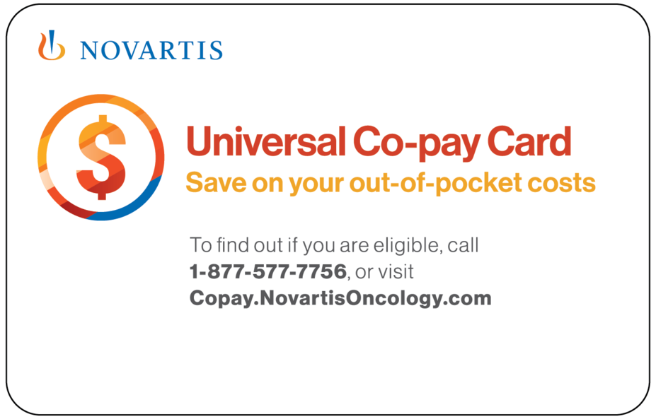 Novartis Universal Co-pay Card